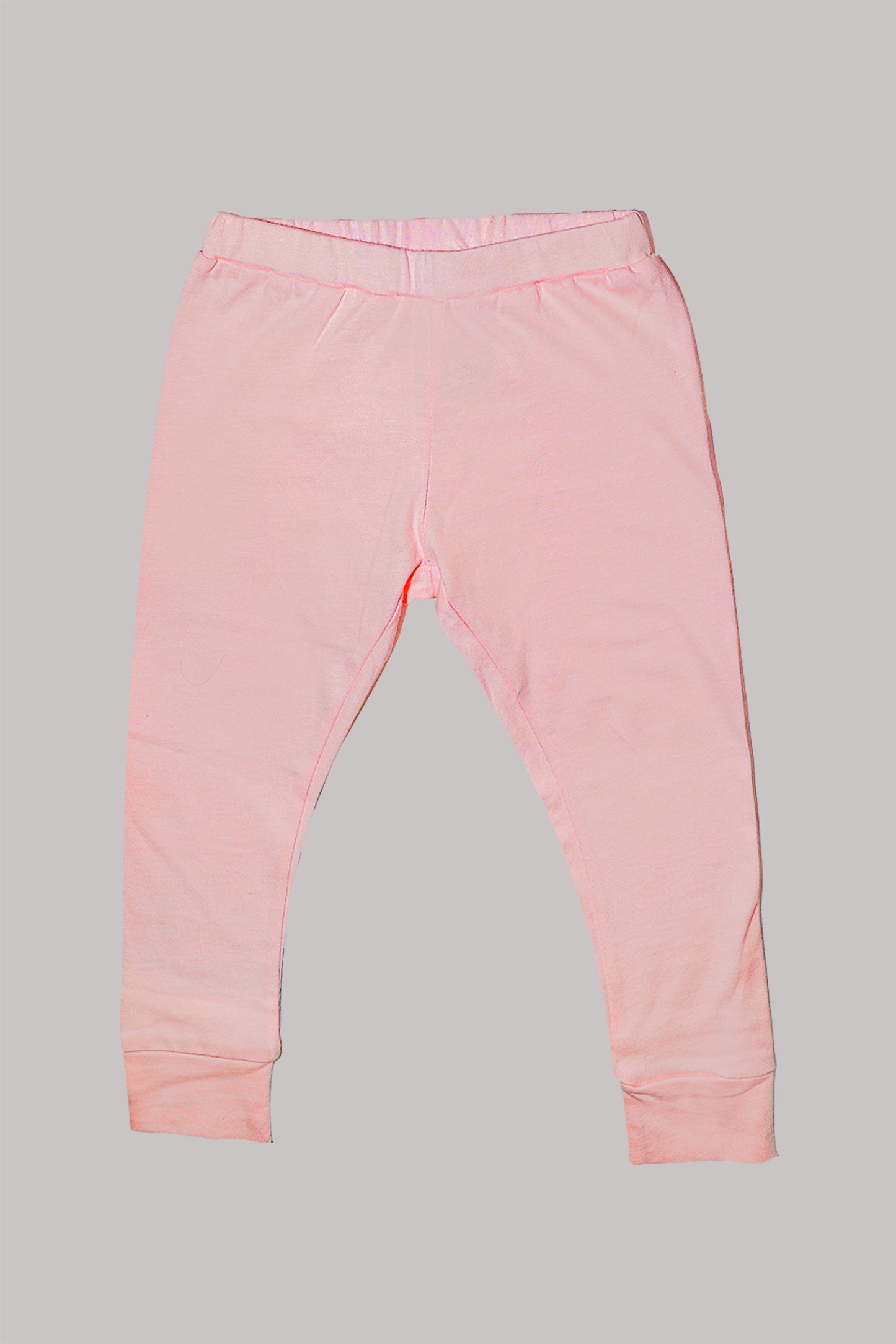 Ultra Soft Cotton Pull On Pants - Comfortable Everyday Wear - Pastel Pink