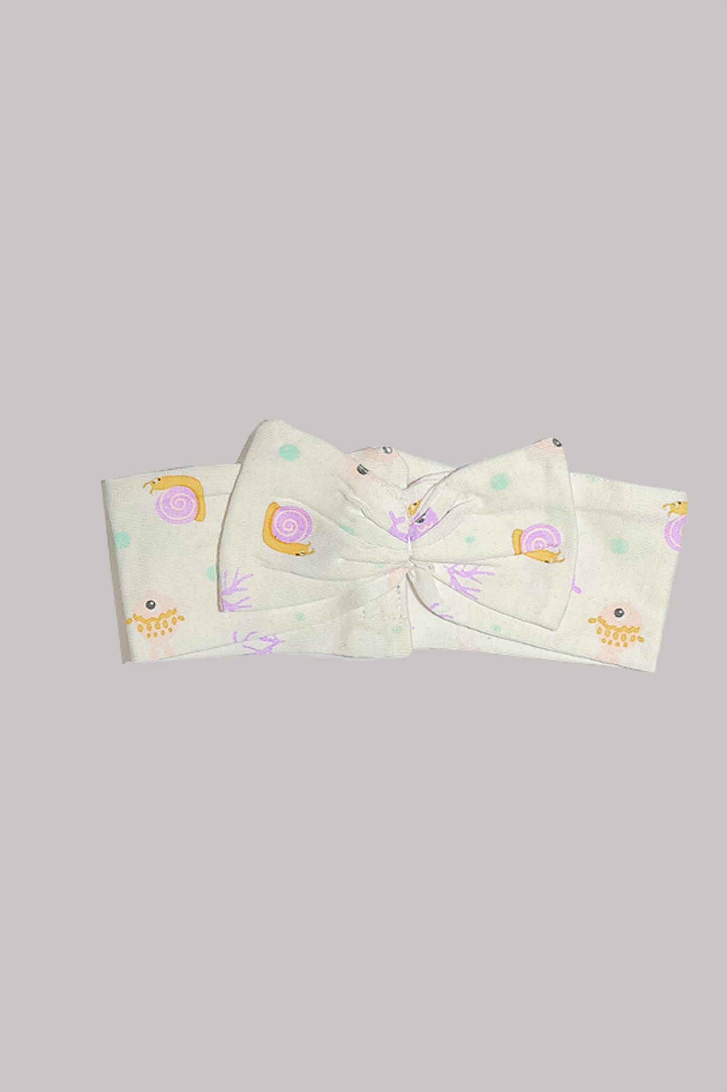 Pure Cotton Baby Headband - Soft & Non-Elastic for Delicate Heads