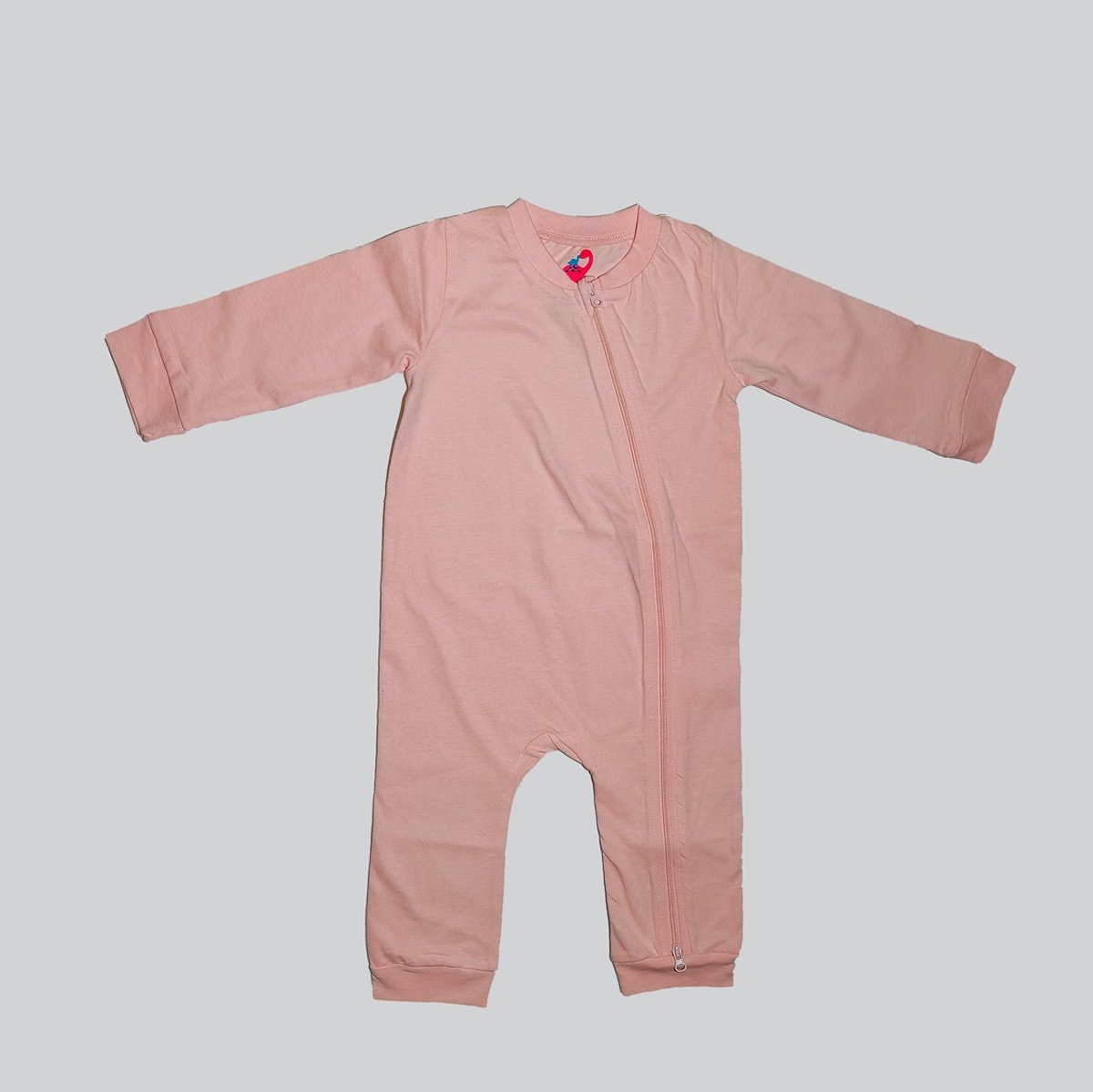 JumpSuit - Premium Cotton - Open Feet for Movement, Play and Sleep