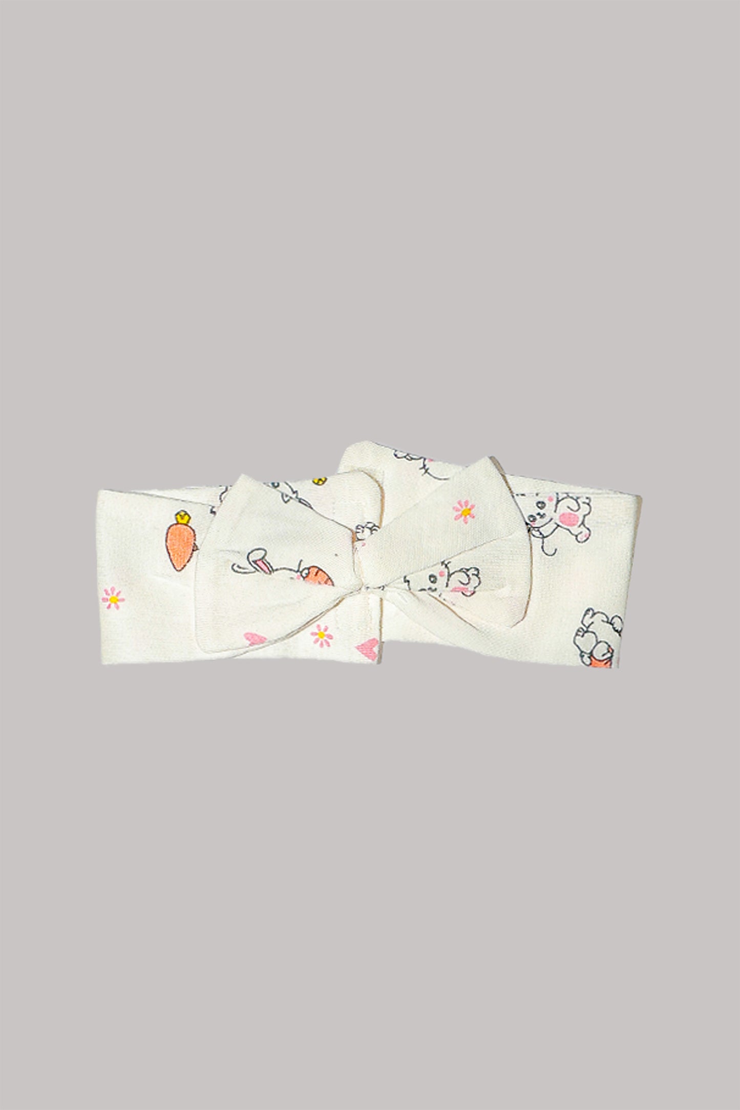 Pure Cotton Baby Headband - Soft & Non-Elastic for Delicate Heads