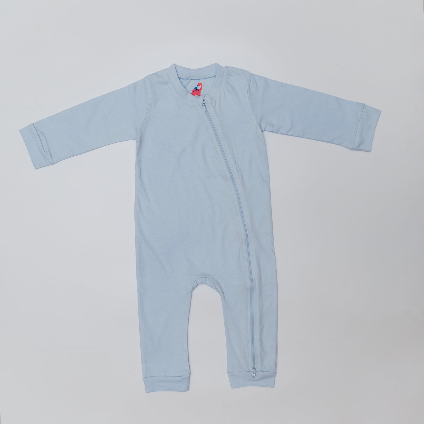 JumpSuit - Premium Cotton - Open Feet for Movement, Play and Sleep