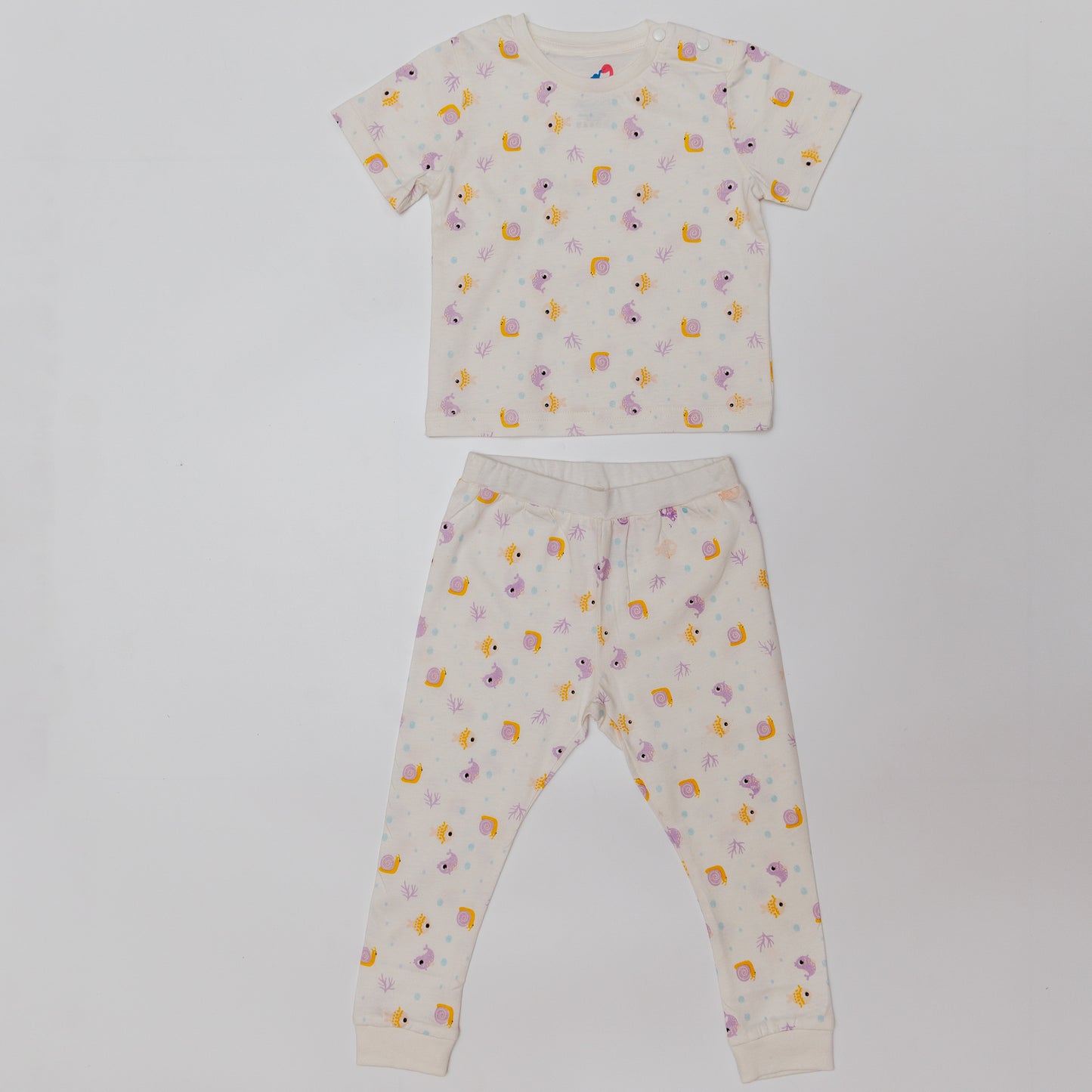 Matching Top & Bottom Co-ord Set - Perfect Playtime Cotton Daily Wear