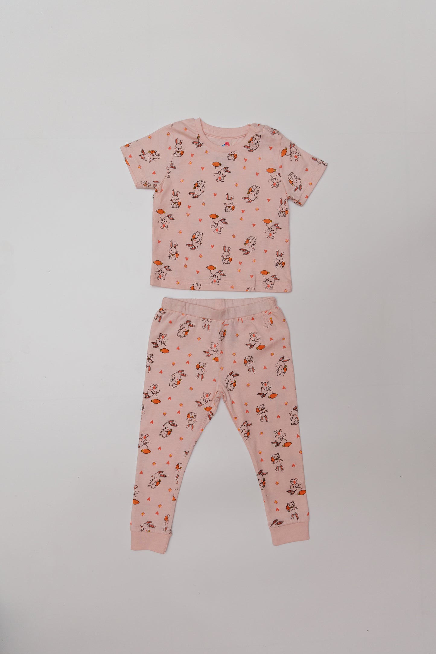 Matching Top & Bottom Co-ord Set - Perfect Playtime Cotton Daily Wear