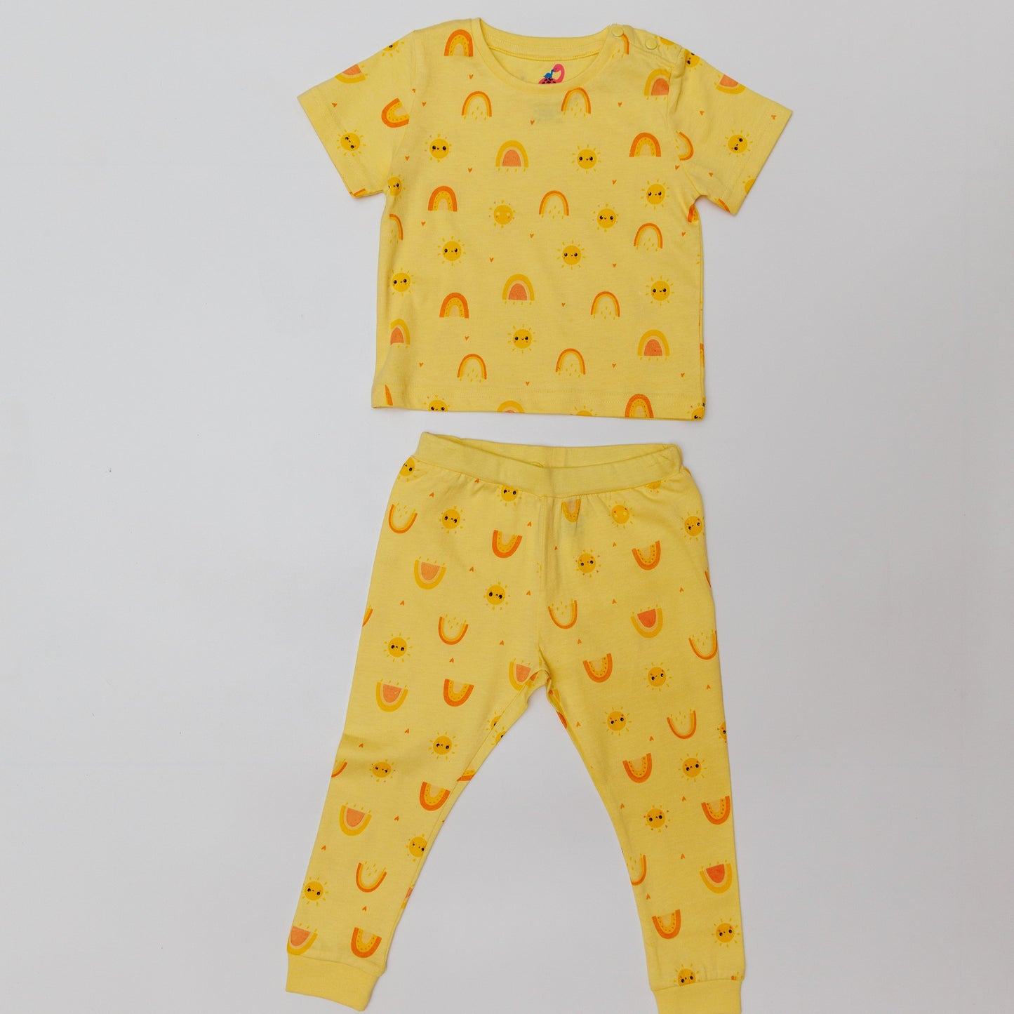 Matching Top & Bottom Co-ord Set - Perfect Playtime Cotton Daily Wear