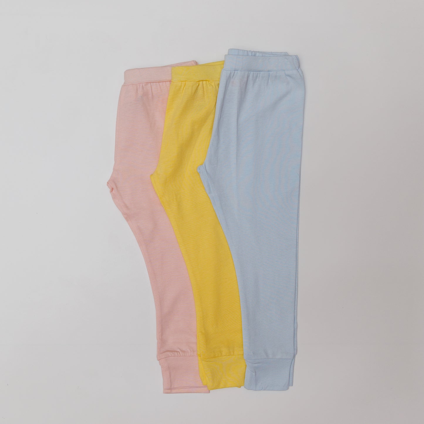 Ultra Soft Cotton Pull On Pants - Comfortable Everyday Wear - Pastel Pink