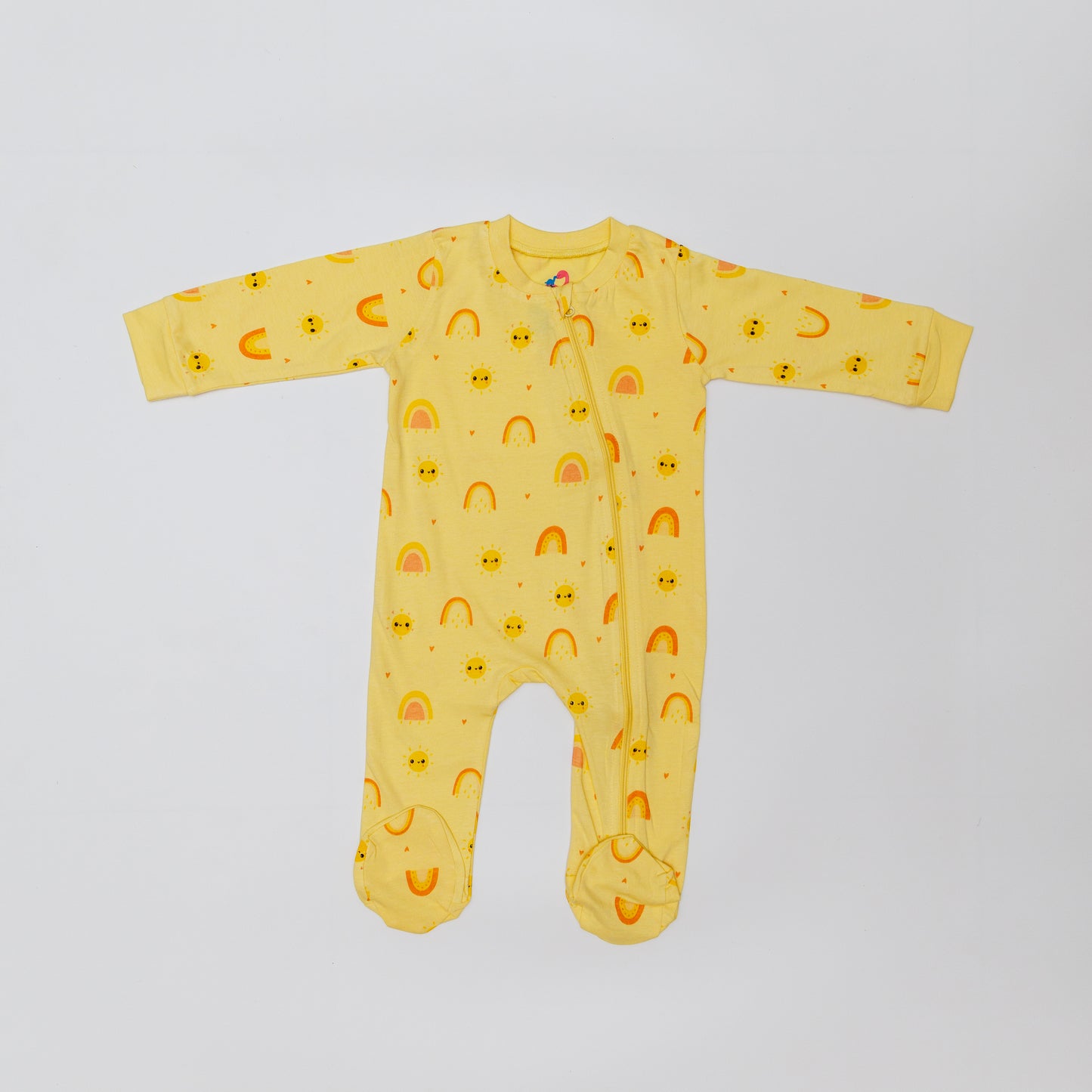 Footed Rompers - Soft Premium Cotton Baby - Toe to Top