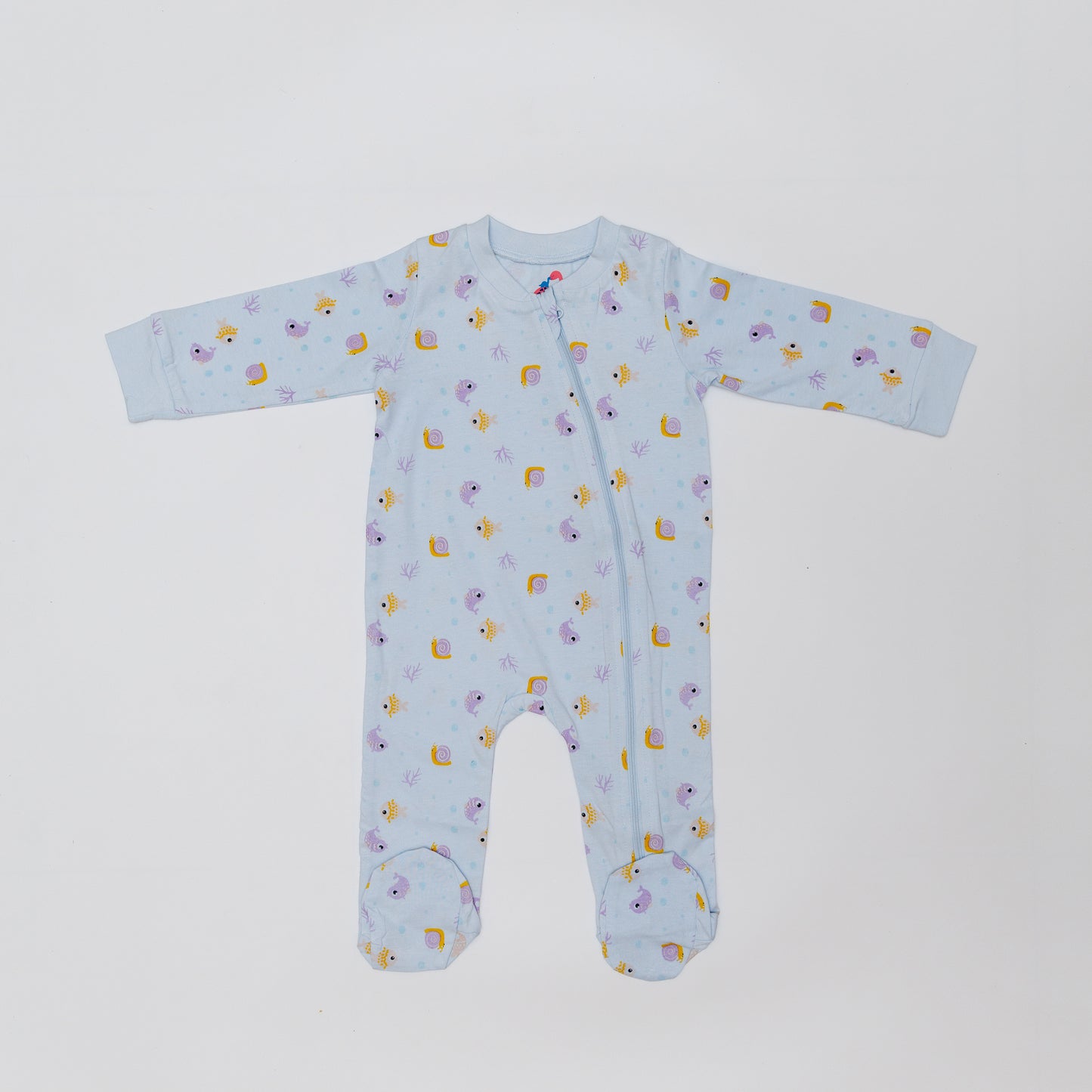 Footed Rompers - Soft Premium Cotton Baby - Toe to Top