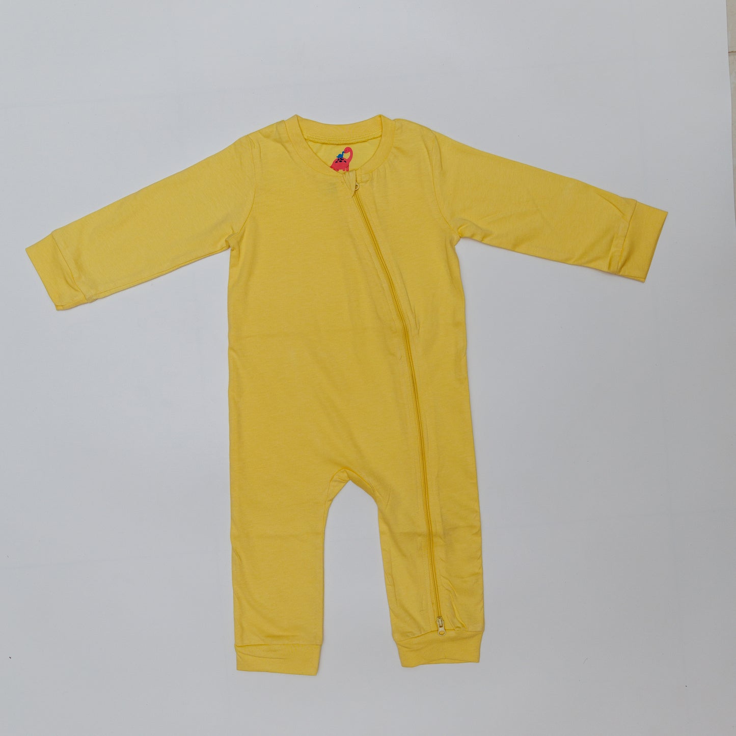 JumpSuit - Premium Cotton - Open Feet for Movement, Play and Sleep